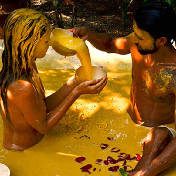 Tulum Mayan Clay Bath Day