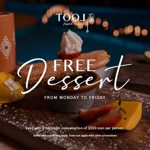 FREE Dessert from Monday to Friday